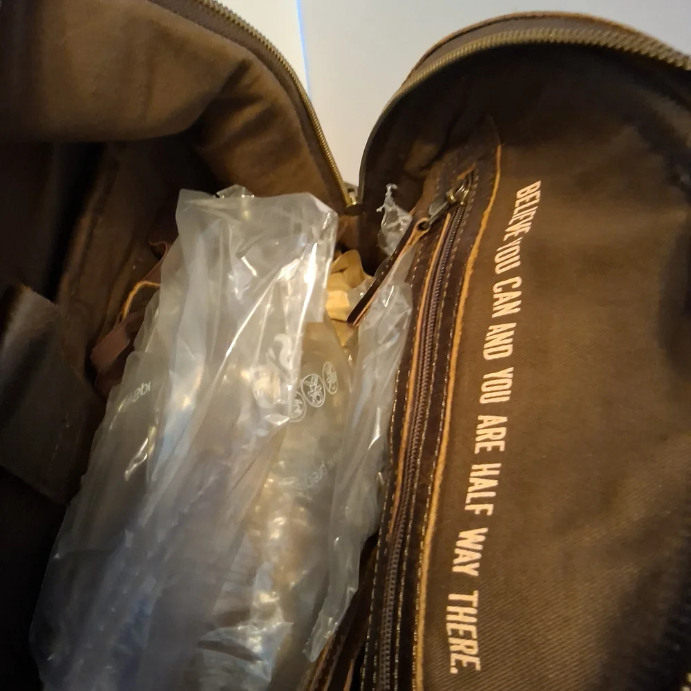 STS Ranchwear Brown and Tan Backpack